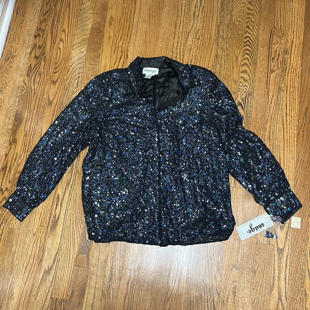 Vintage Anage Sequence Jacket